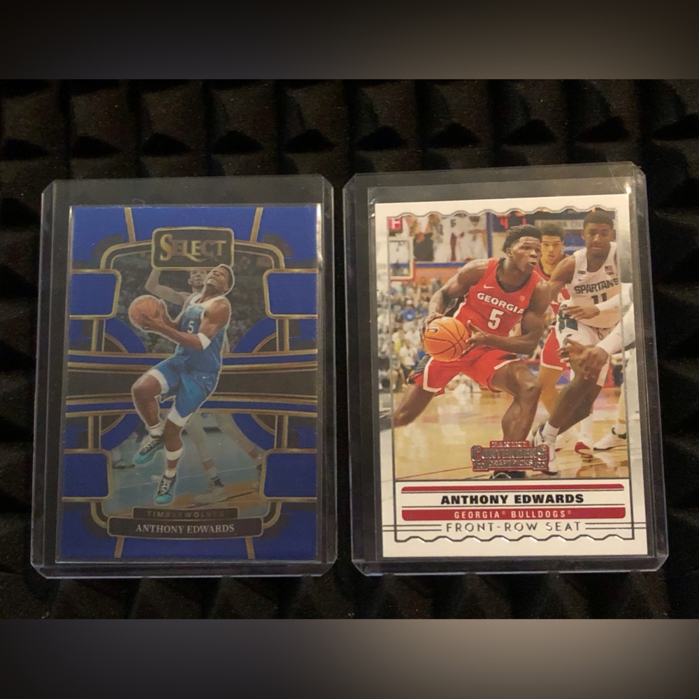 Anthony Edwards 2024 Panini Prizm Select-T-Wolves & Draft Pick Contenders 2020